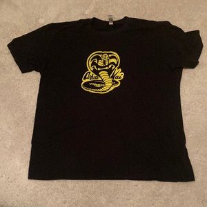 Black Vintage Cobra Kai tee